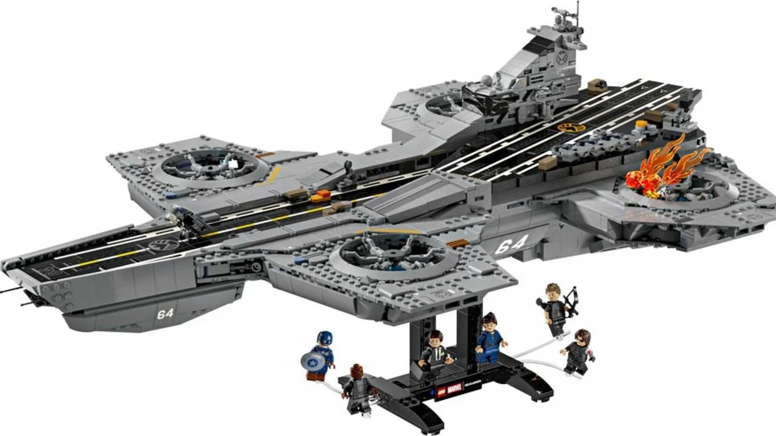 LEGO lança Helicarrier dos Vingadores com mais de 3 mil peças e preço de R$ 2 mil