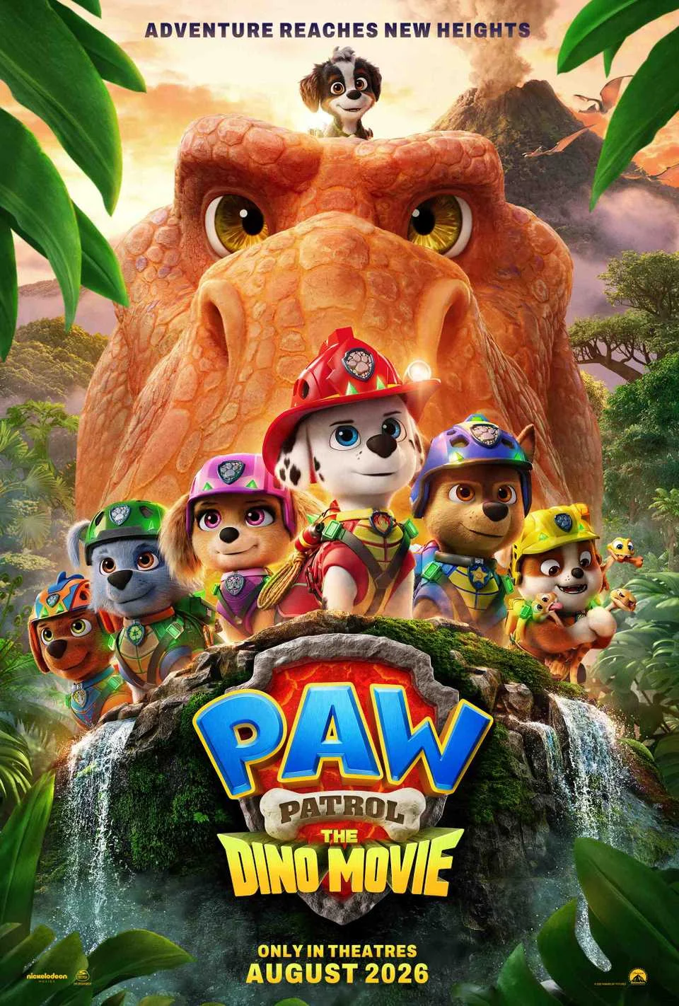 Novo trailer de PAW Patrol: The Dino Movie apresenta aventura com dinossauros e retorno da equipe canina