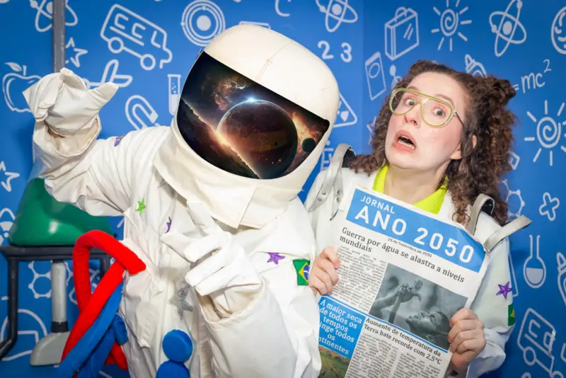 Projeto Mantas do Brasil leva cinema 180° e teatro a escolas públicas de São Paulo