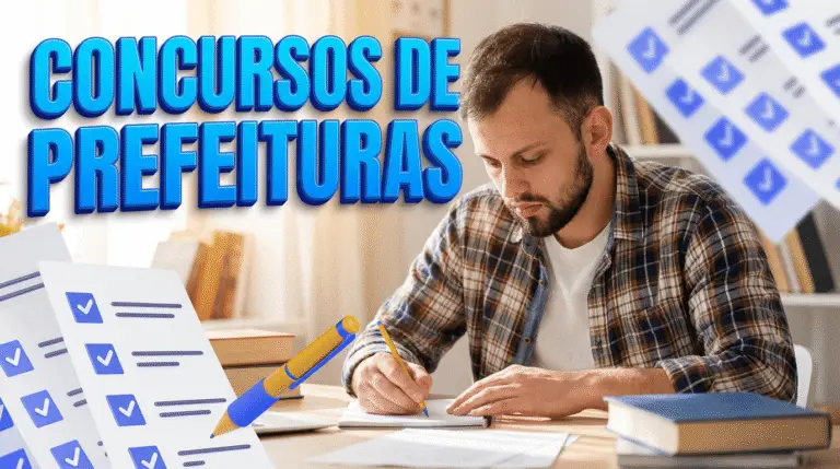 Inscrições para concursos municipais com salários acima de R$ 28 mil terminam neste domingo
