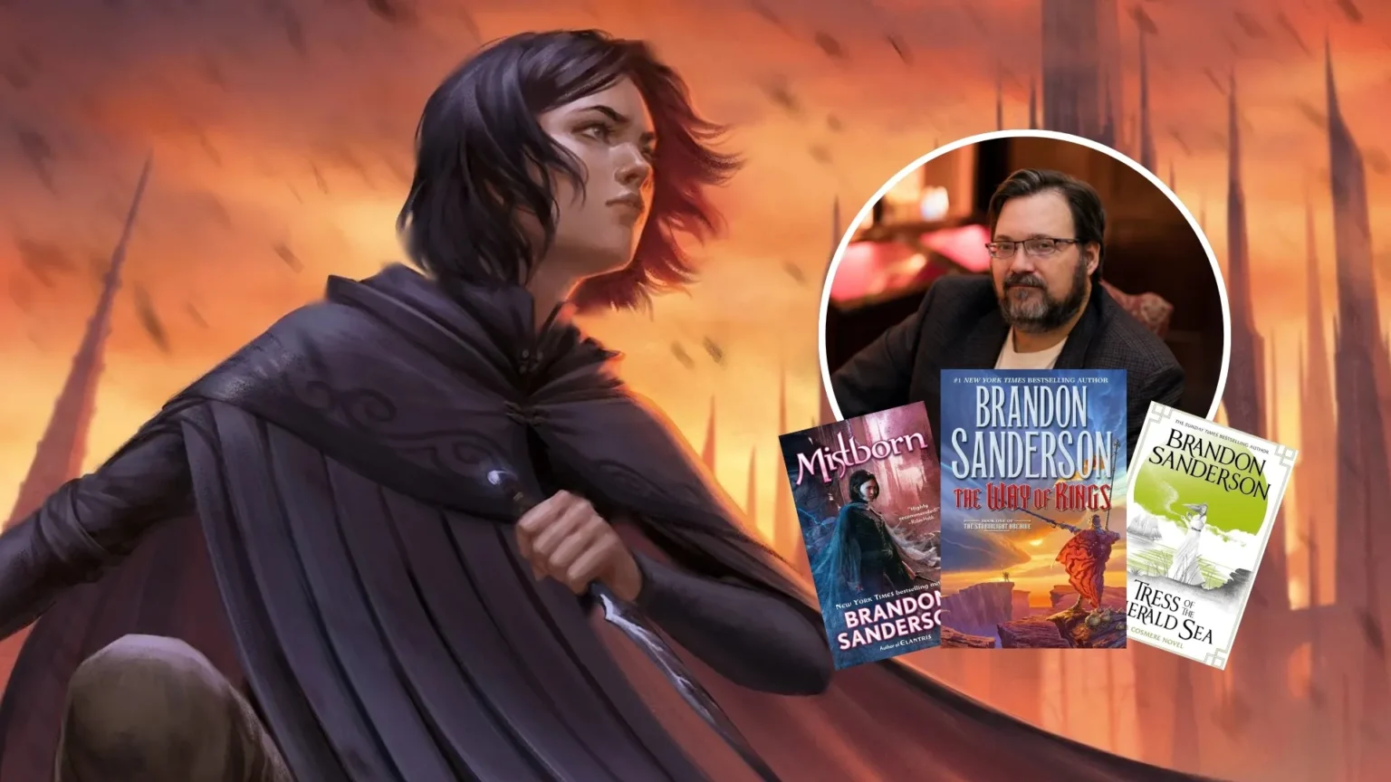 Como começar a ler o Cosmere de Brandon Sanderson e a ordem completa dos livros