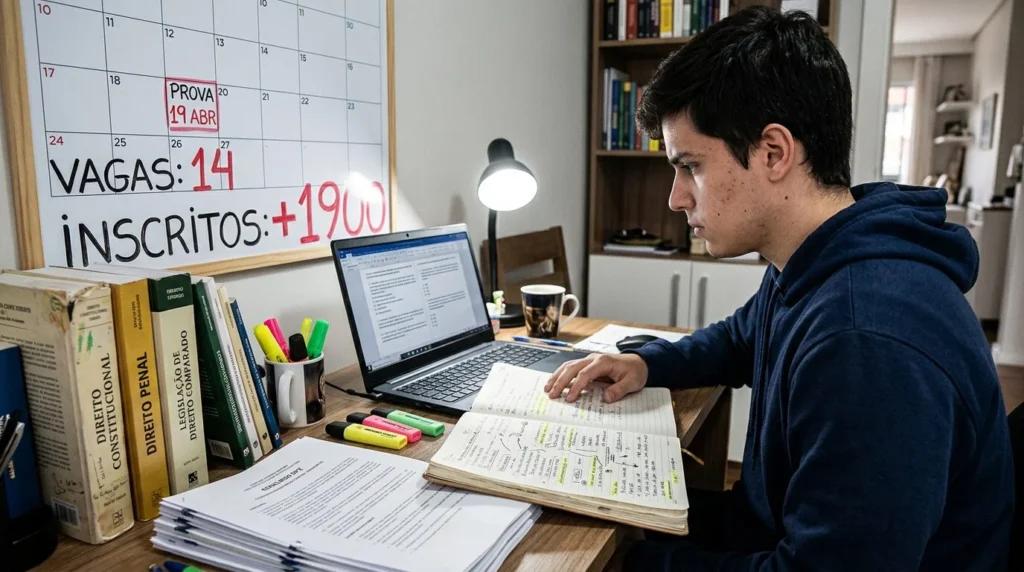 Quase 2 mil candidatos disputam 14 vagas para defensor na DPE-SC com salário de R$ 24 mil