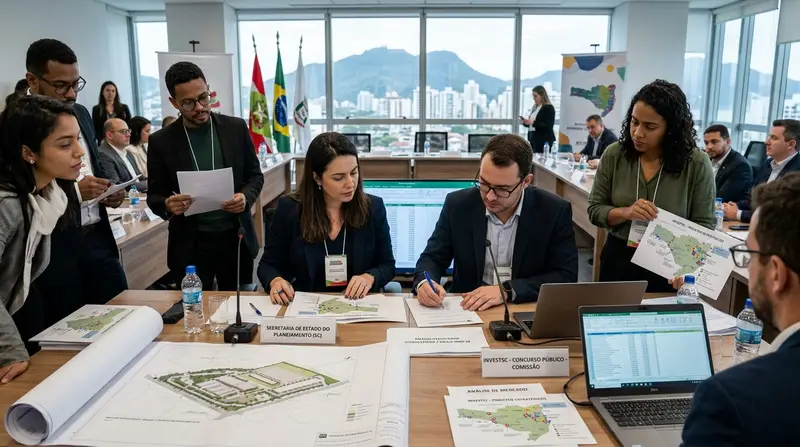 Concurso InvestSC oferece 10 vagas em Santa Catarina com salários que chegam a R$ 10,3 mil