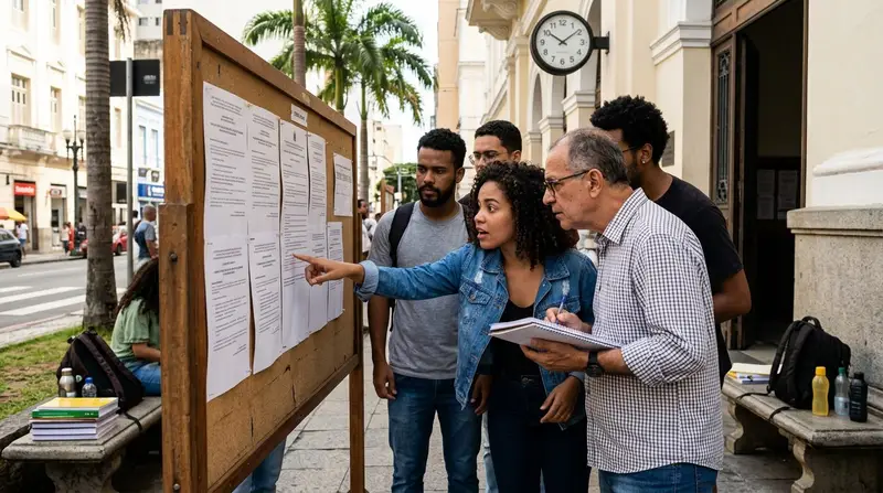 Nove concursos públicos abrem inscrições em 6 de abril com salários de até R$ 7,4 mil