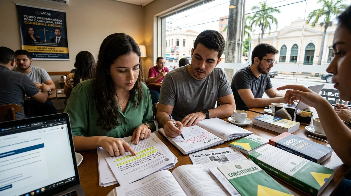 Tribunal de Justiça do Ceará prepara concurso para técnico judiciário com até 800 vagas e salários de até R$ 10 mil