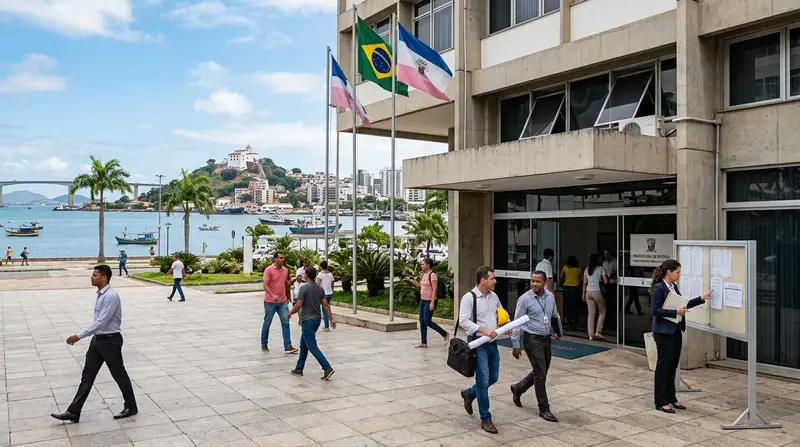 Prefeitura de Vitória abre concurso com 32 vagas e salários de até R$ 10,6 mil; edital para auditor também está ativo