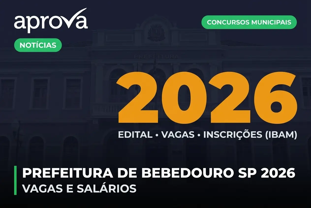 Prefeitura de Bebedouro abre processo seletivo para Educação com salários de até R$ 26,94 por hora-aula