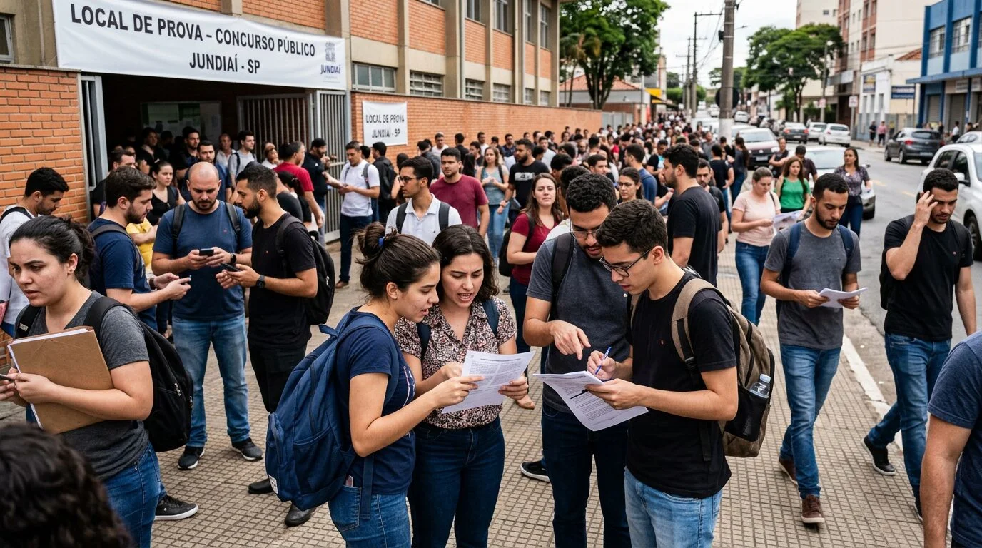Gabarito preliminar do concurso para Assistente Administrativo em Jundiaí será divulgado em 22 de abril
