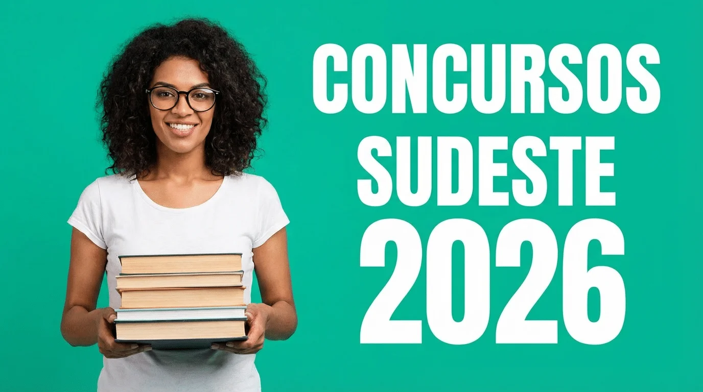 Sudeste reforça oportunidades em concursos com 67 vagas em SP e salários de quase R$ 16 mil em MG