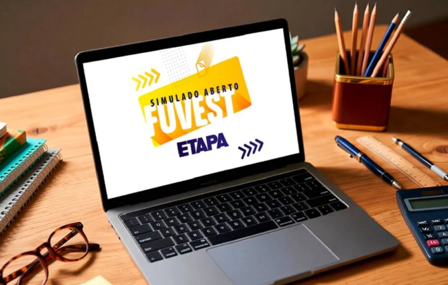 Etapa abre inscrições para simulado gratuito da Fuvest 2027