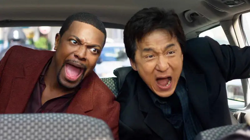 Cortes Salariais Ameaçam a Produção de “Rush Hour 4” e Atrasam Retorno de Jackie Chan e Chris Tucker