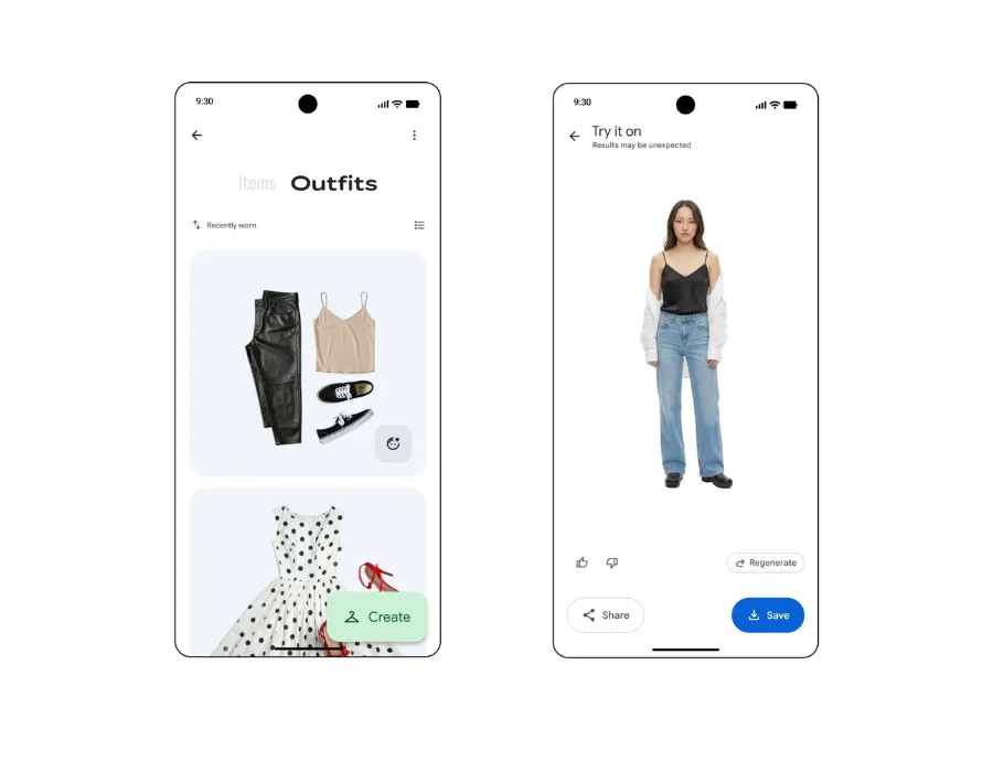 Google Photos lança recurso com IA para experimentar virtualmente roupas que você já tem