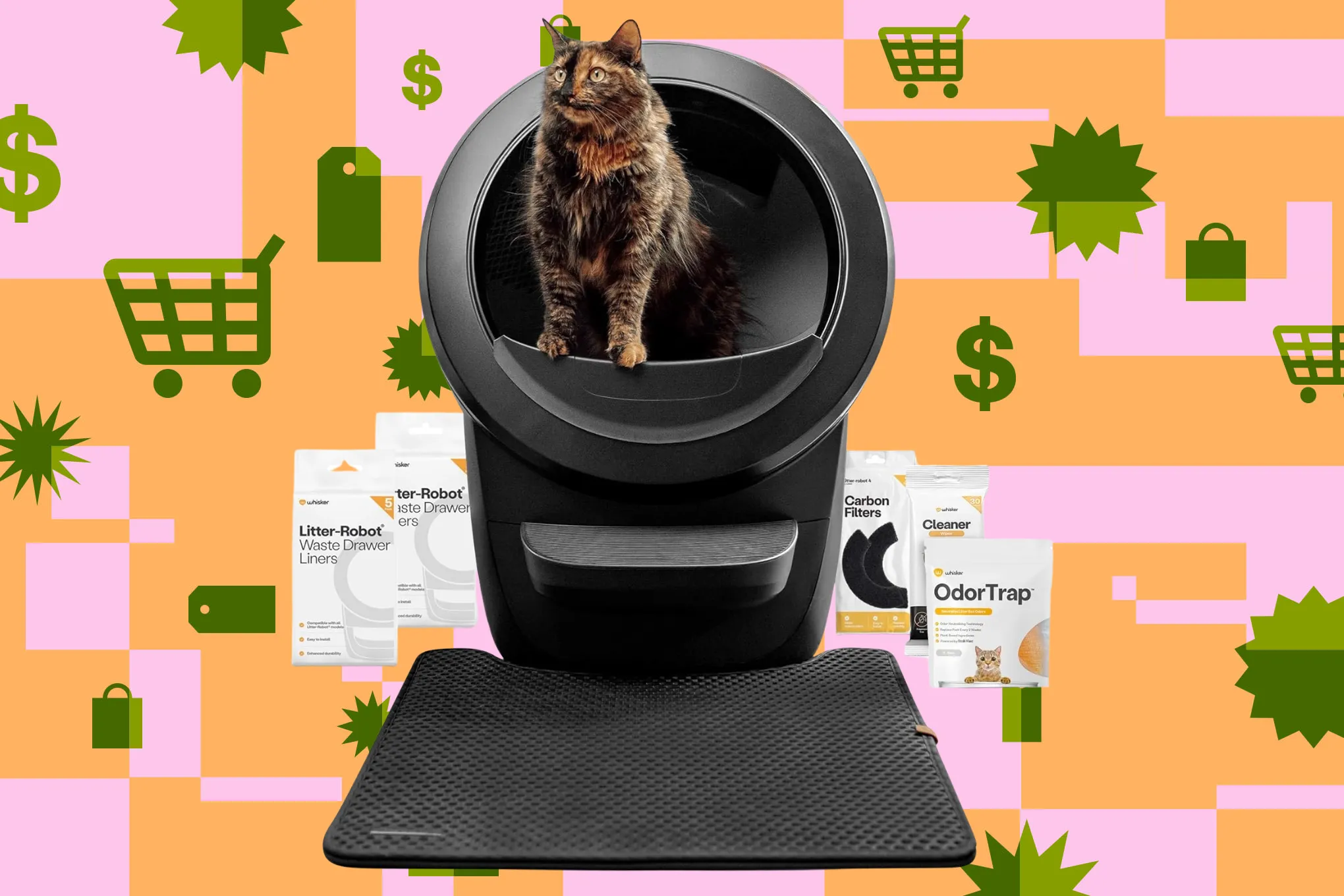 Pacote do Litter-Robot 4 volta ao menor preço do ano com descontos especiais