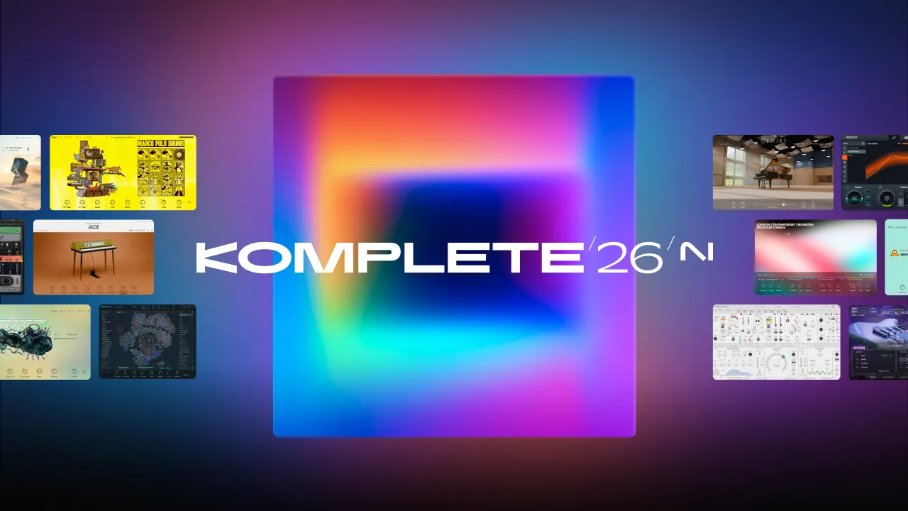 Native Instruments lança Komplete 26 com novos sintetizadores e sons experimentais de piano