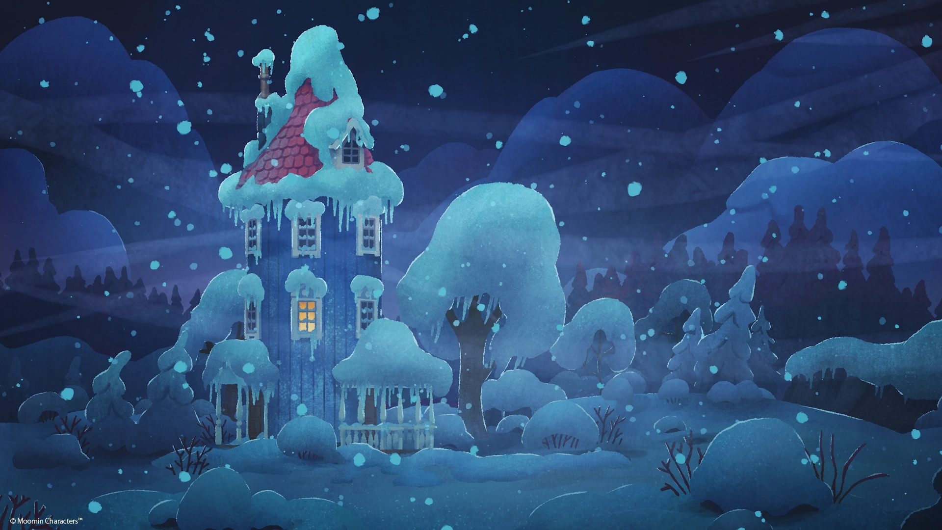Jogos indie exploram o charme e o desafio do inverno com Moomintroll e Froggy Hates Snow