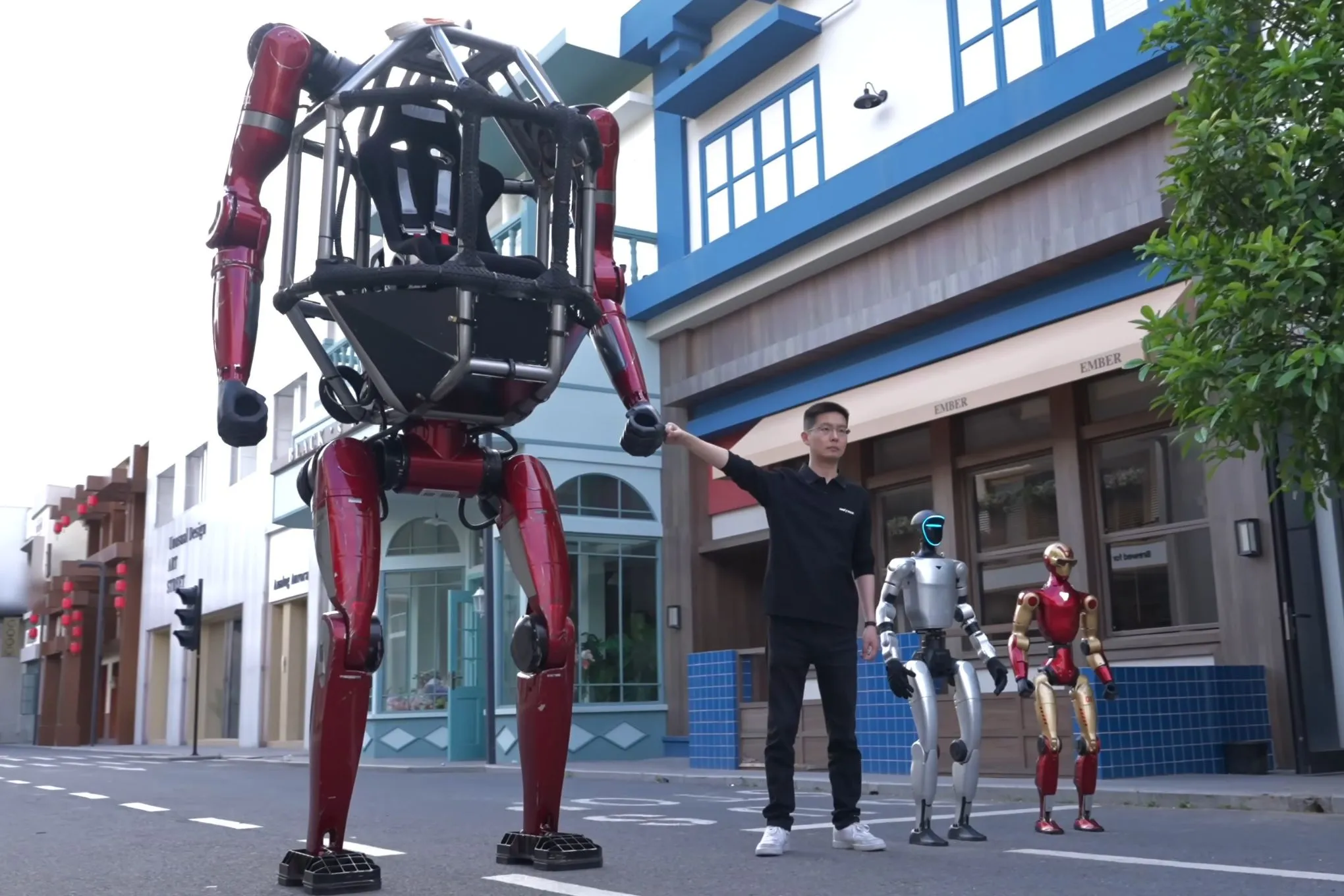 Unitree lança mecha transformável gigante por US$ 650 mil para uso civil