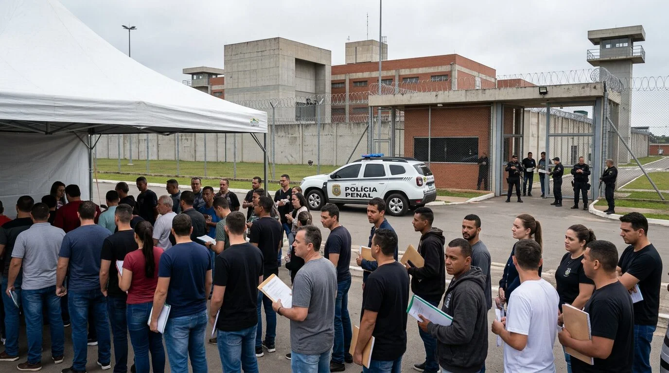 Concurso Polícia Penal RS 2026 oferece 203 vagas para níveis médio e superior com salários de até R$ 9,7 mil