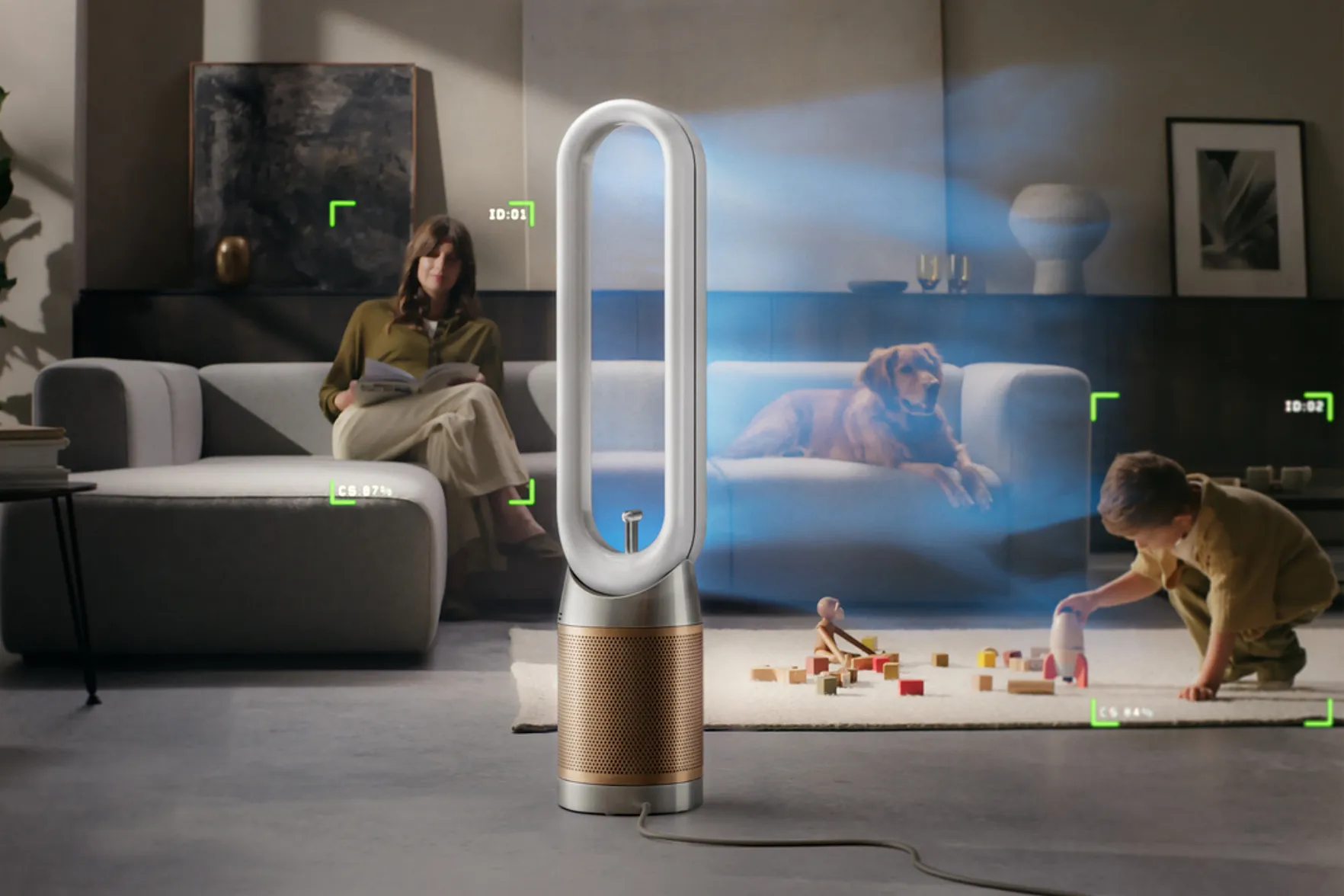 Dyson lança purificador de ar com câmera e IA que direciona ar fresco para onde você estiver