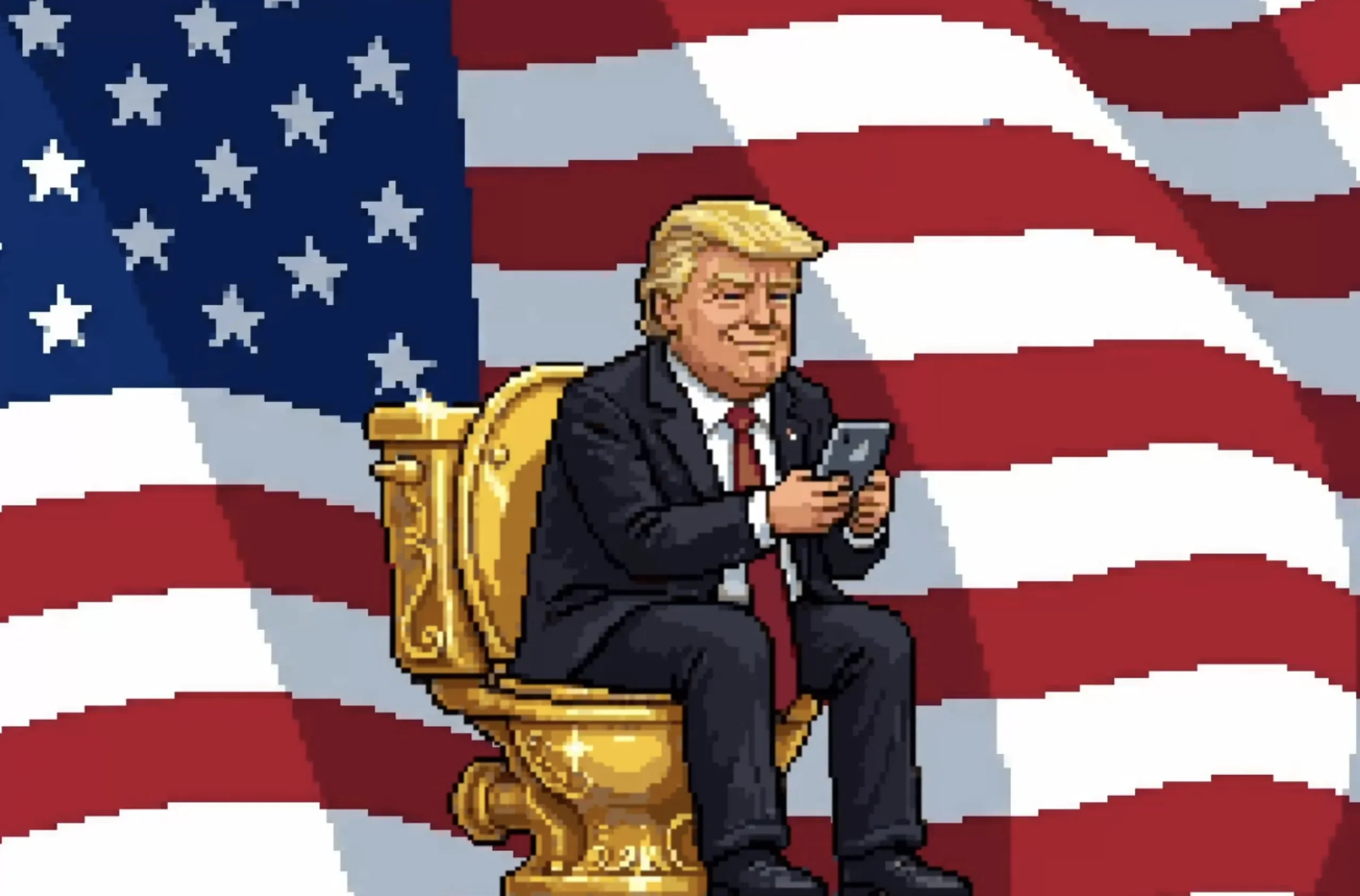 Jogo arcade com Donald Trump surpreende pela qualidade e crítica política afiada