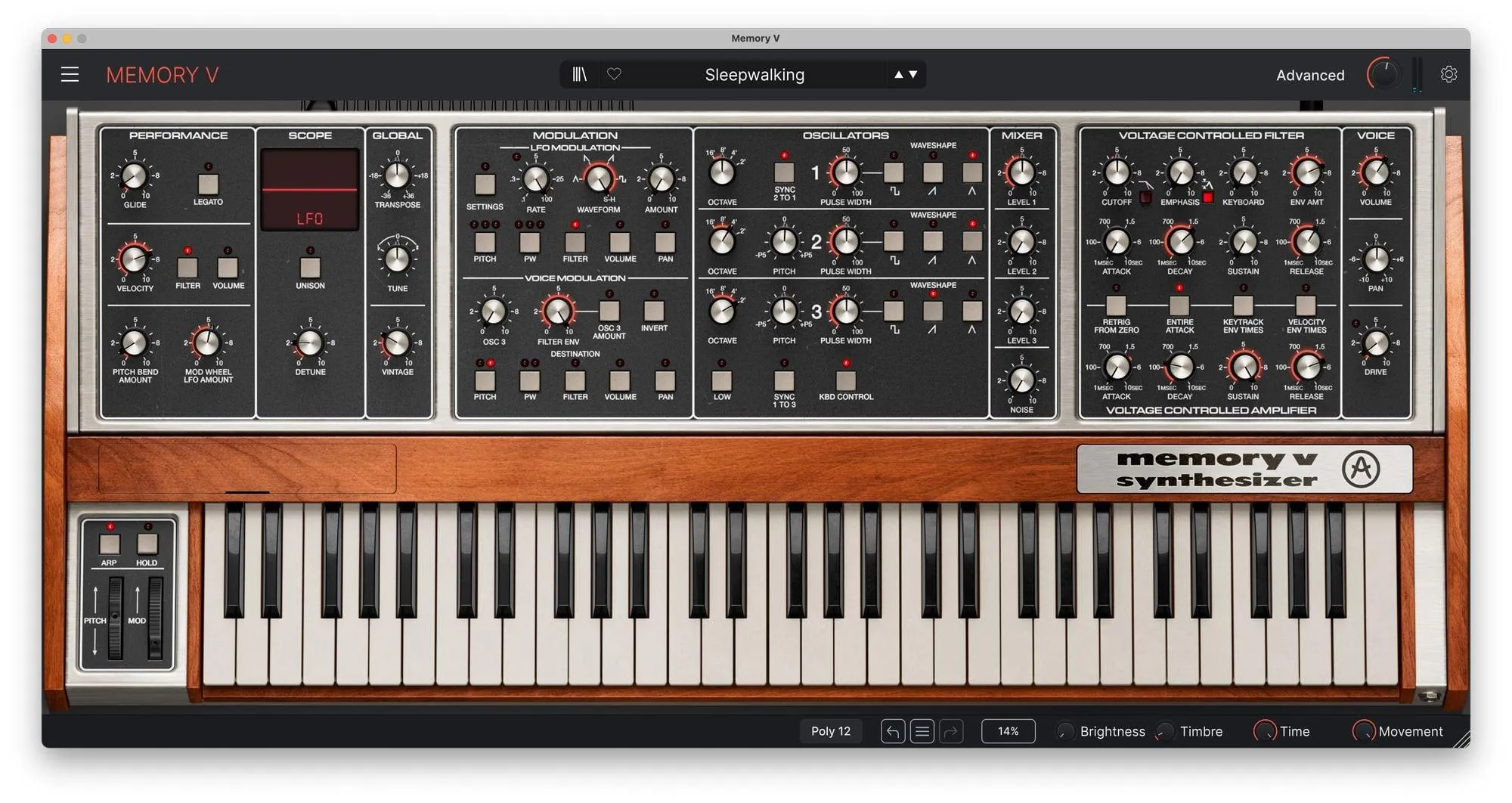 Arturia lança Memory V, emulador do Memorymoog com preço acessível e sem problemas técnicos