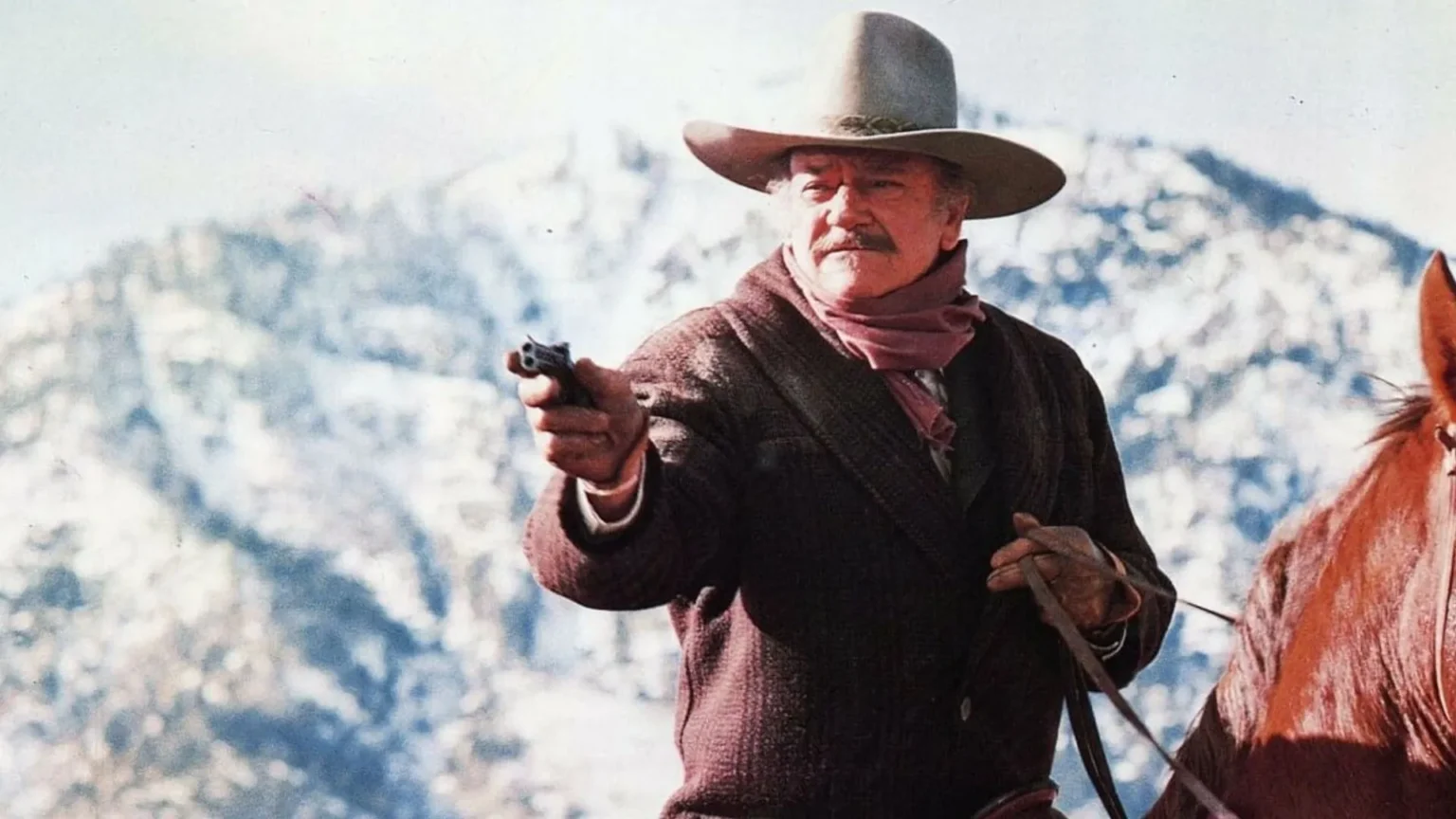 A frase mais marcante do último faroeste de John Wayne fecha com chave de ouro sua carreira