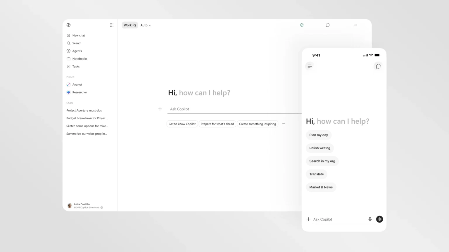 Microsoft 365 Copilot ganha melhorias em velocidade e design para respostas mais organizadas