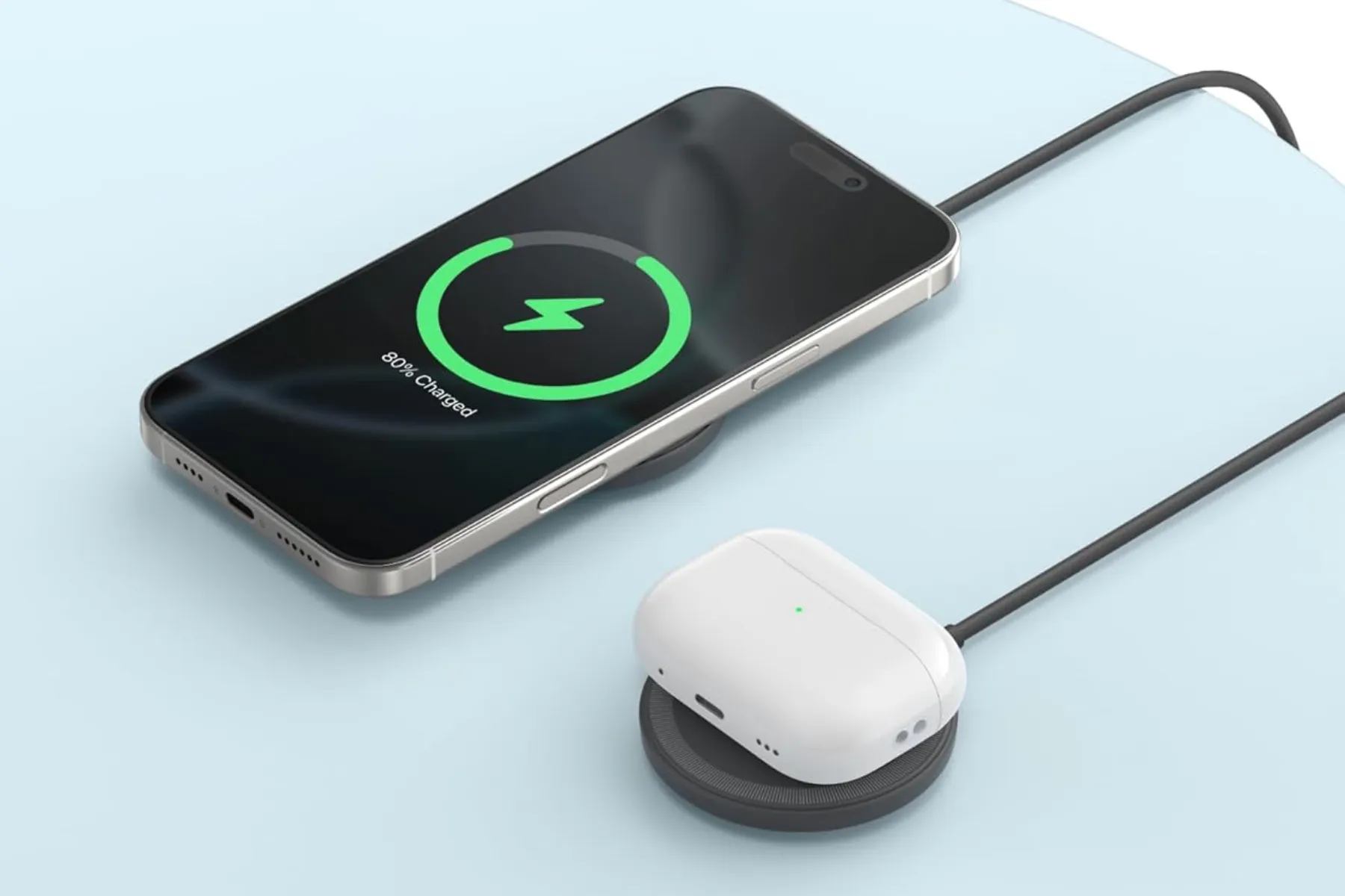 Carregadores wireless Anker Qi2 estão à venda em pacote duplo por menos de R$130