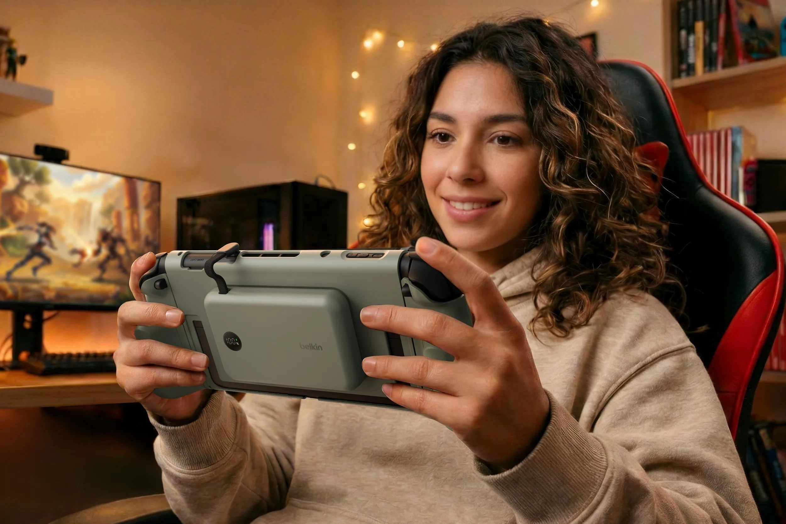 Belkin lança grip para Joy-Con que aumenta bateria do Nintendo Switch 2