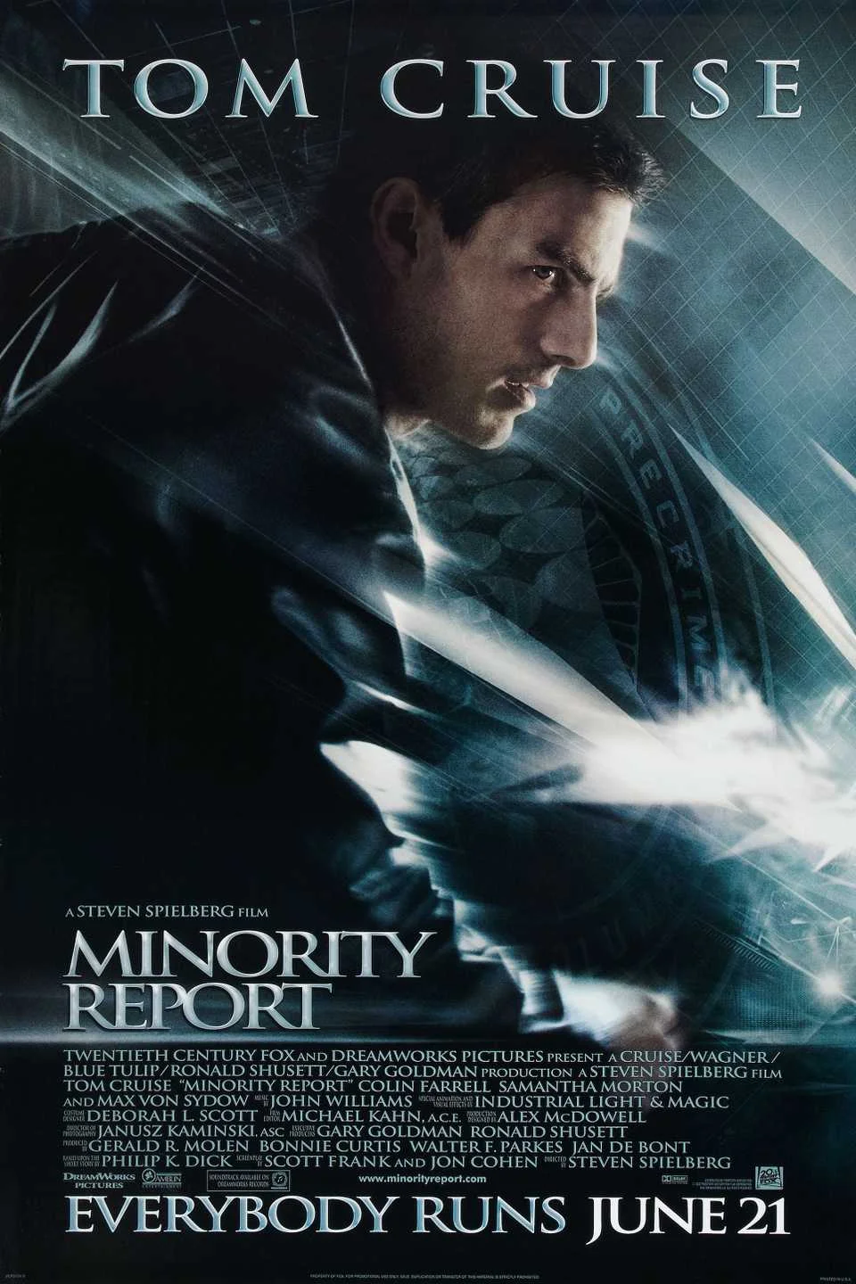 Minority Report, filme de Tom Cruise de 2002, está disponível para streaming grátis