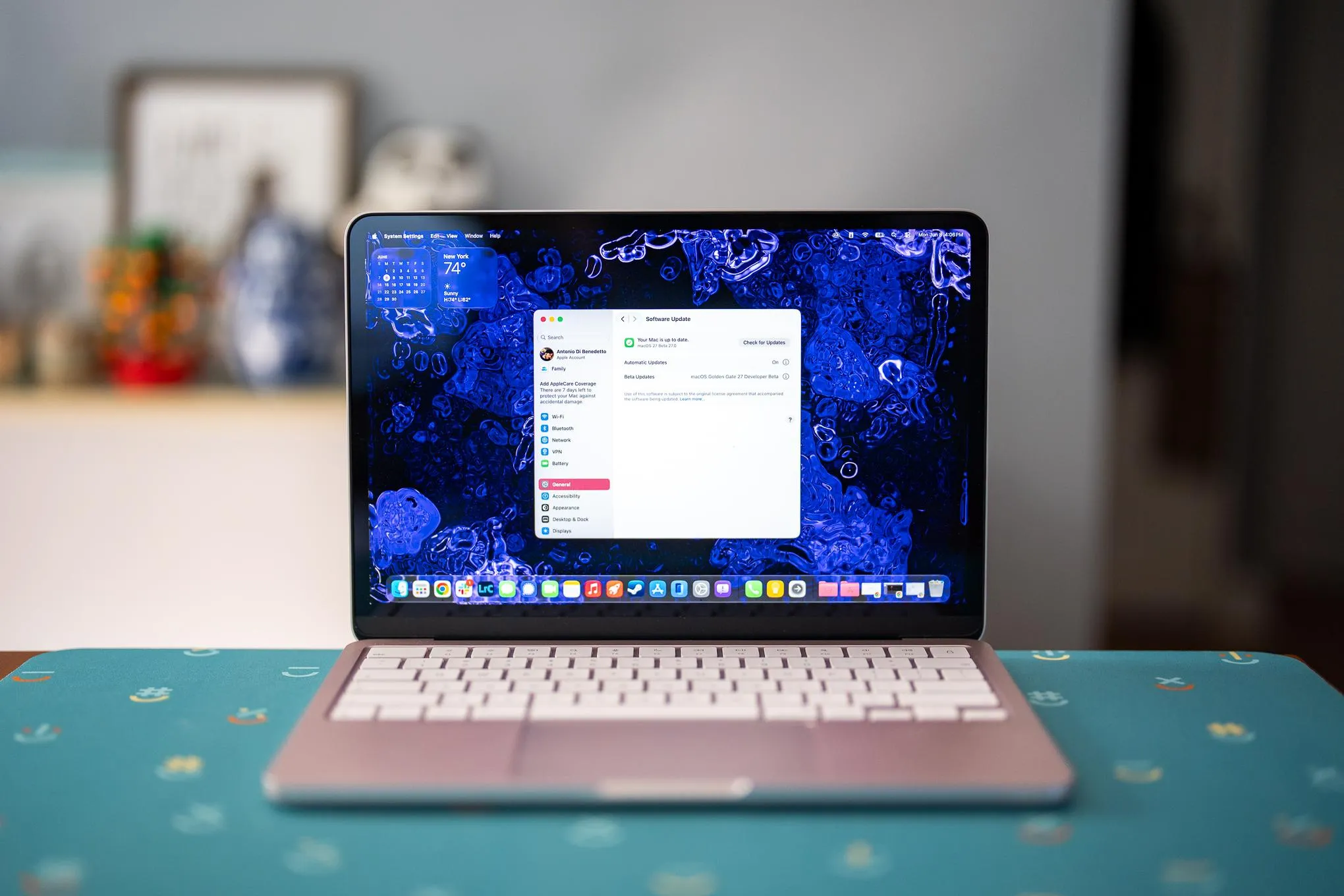 macOS 27 Golden Gate reduz transparência do Liquid Glass e traz melhorias visuais ao Mac
