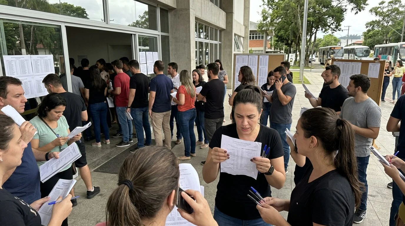 Gabarito preliminar do concurso Joinville-SC confirma continuidade com 707 vagas na Educação