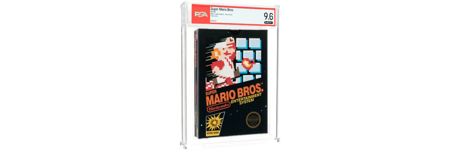 Cópia lacrada de Super Mario Bros. é vendida por recorde de US$ 3 milhões