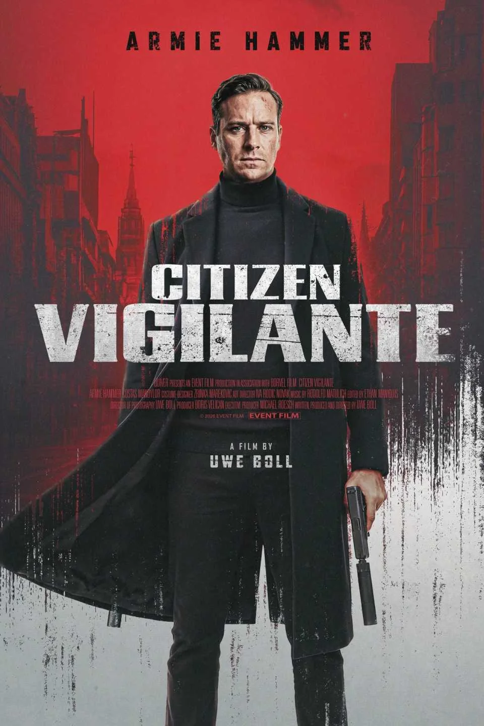 Diretor Uwe Boll anuncia sequência polêmica do thriller de ação “Citizen Vigilante” para 2027