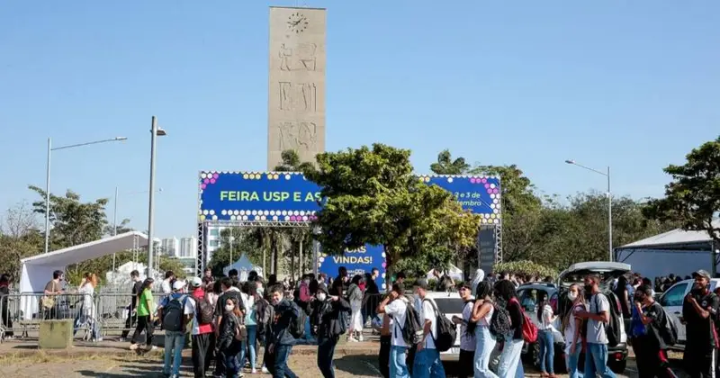 Feira USP e as Profissões 2026 será realizada presencialmente para ajudar estudantes do ensino médio