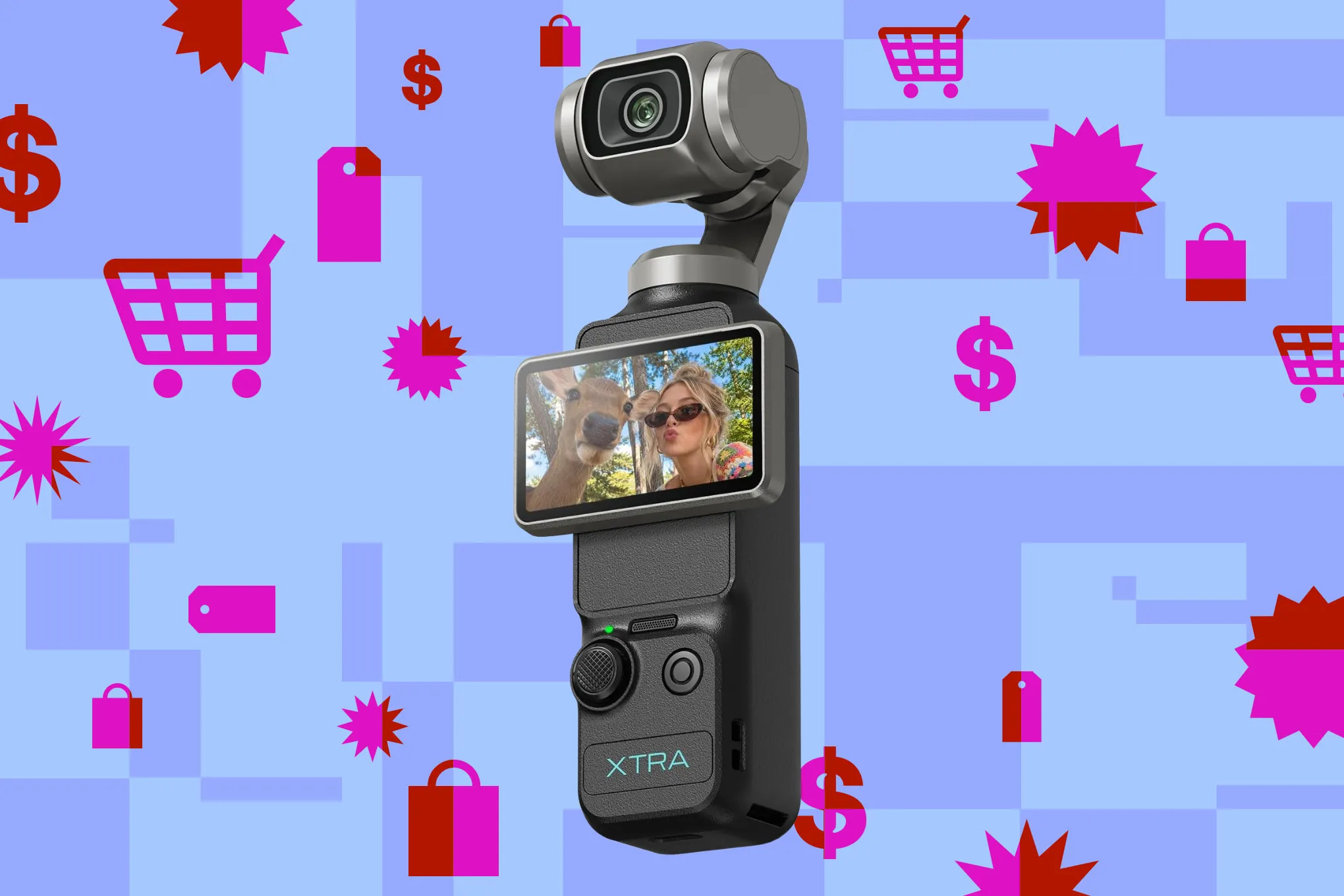Câmera Xtra Muse, similar à DJI Osmo Pocket 3, cai para US$ 329 em promoção