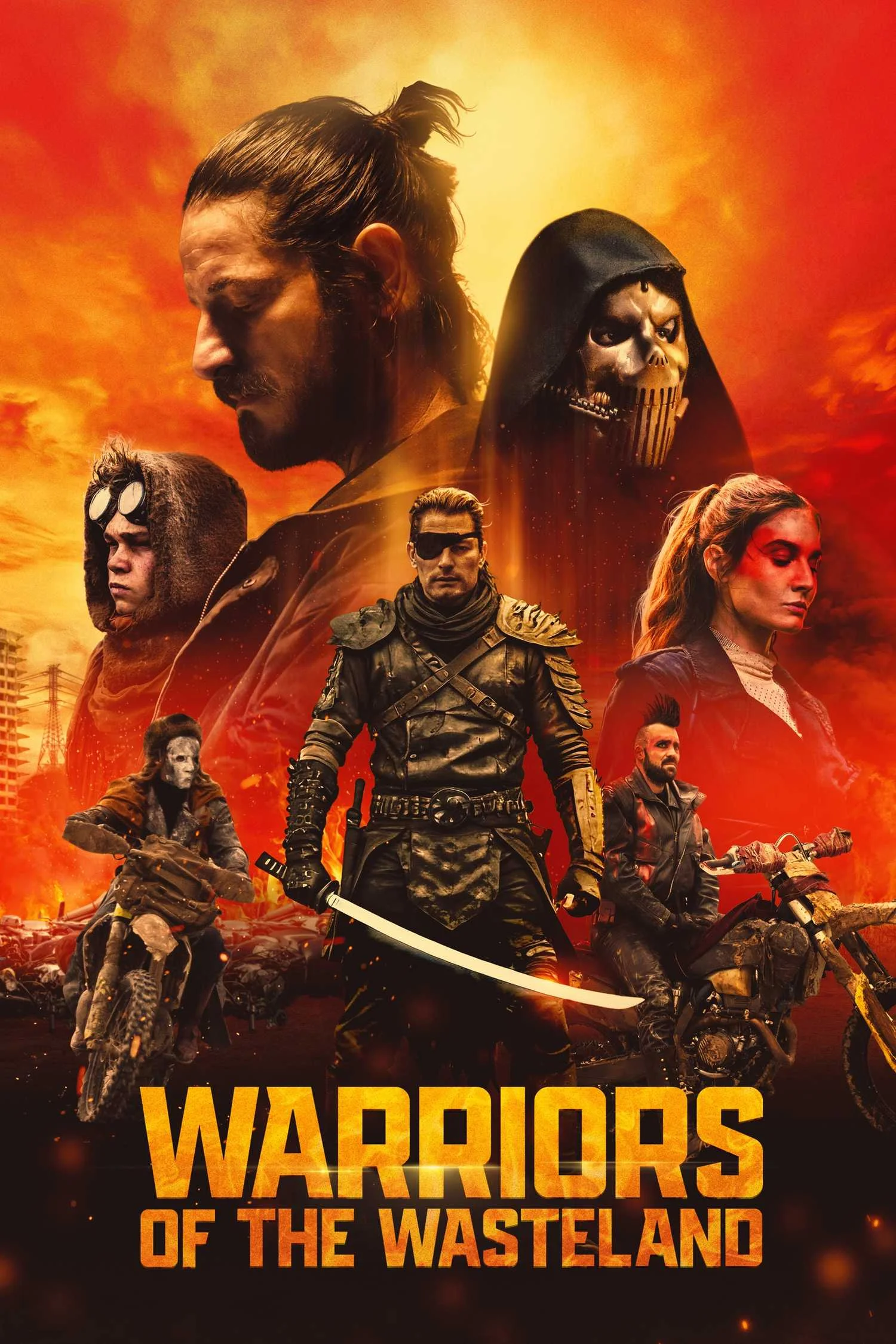Trailer revela novo thriller sci-fi pós-apocalíptico “Warriors of the Wasteland” já disponível em streaming