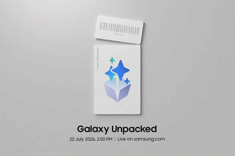 Samsung confirma lançamento de novo celular dobrável com design mais largo em 22 de julho