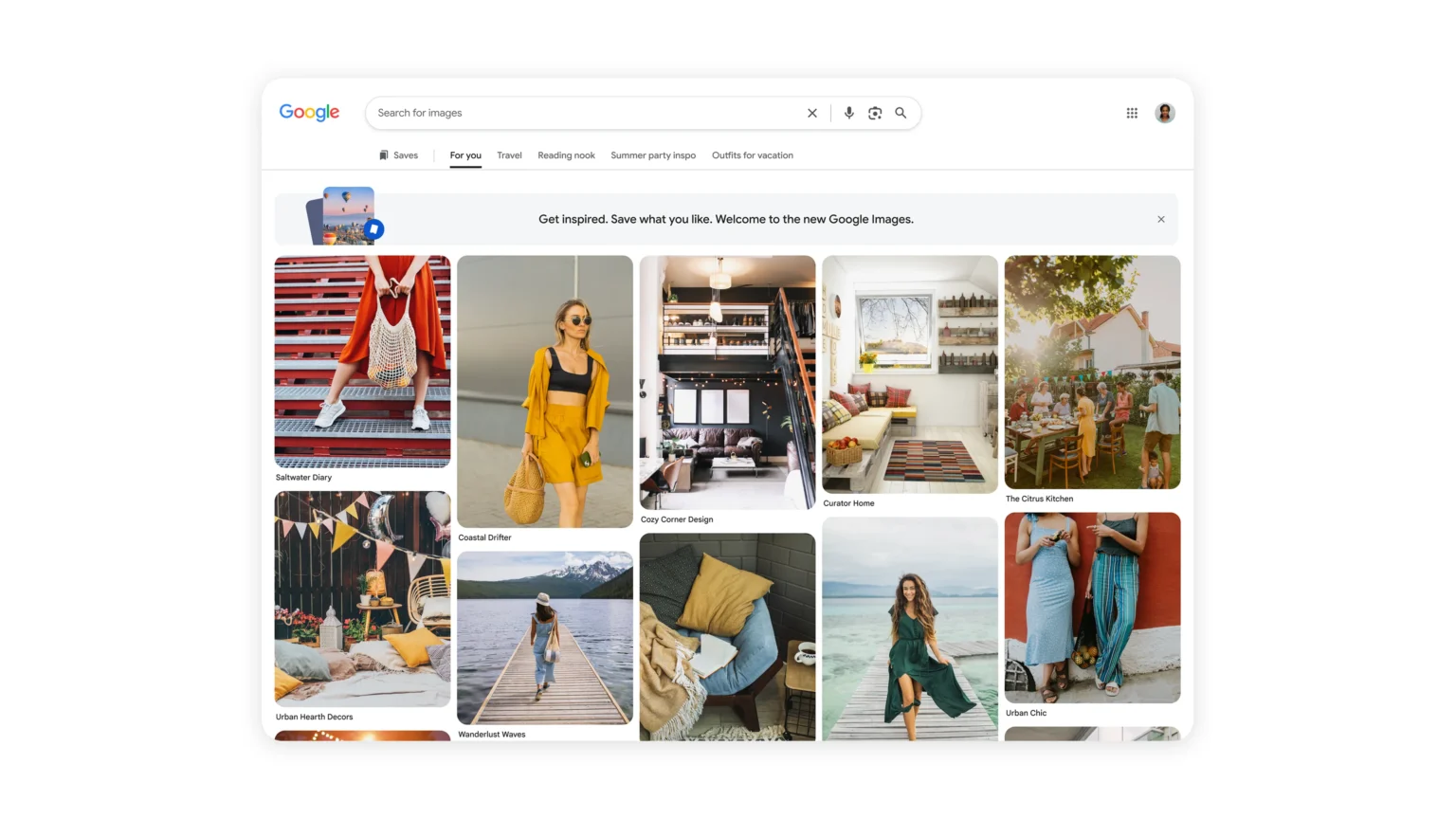 Google Images vai mostrar recomendações de fotos antes mesmo da busca
