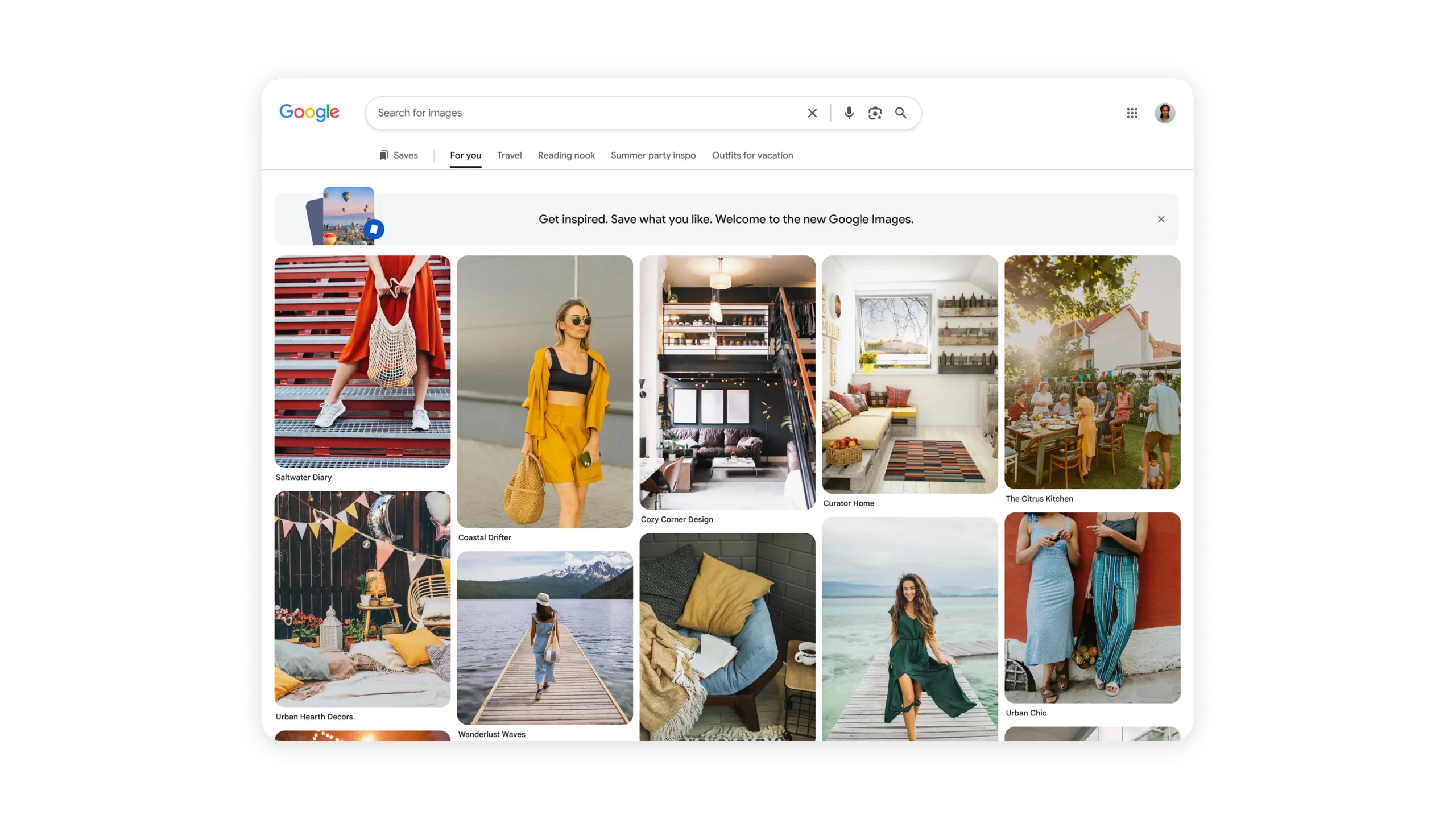 Google Images vai mostrar recomendações de fotos antes mesmo da busca