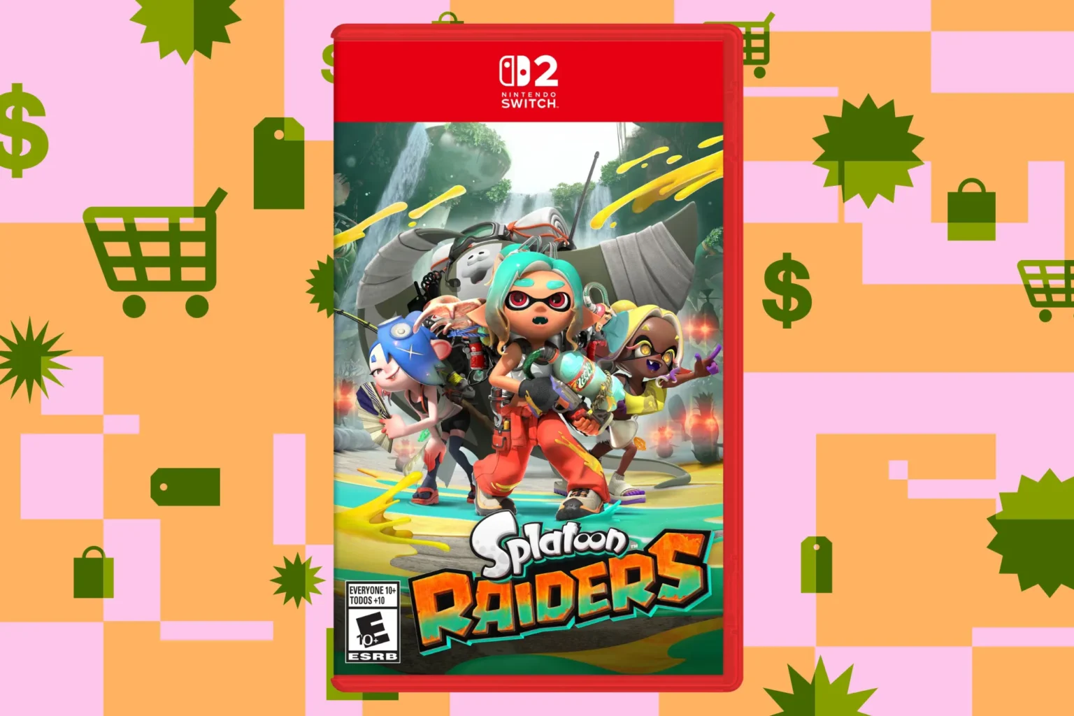 Últimos dias para garantir desconto de US$ 10 no pré-pedido físico de Splatoon Raiders