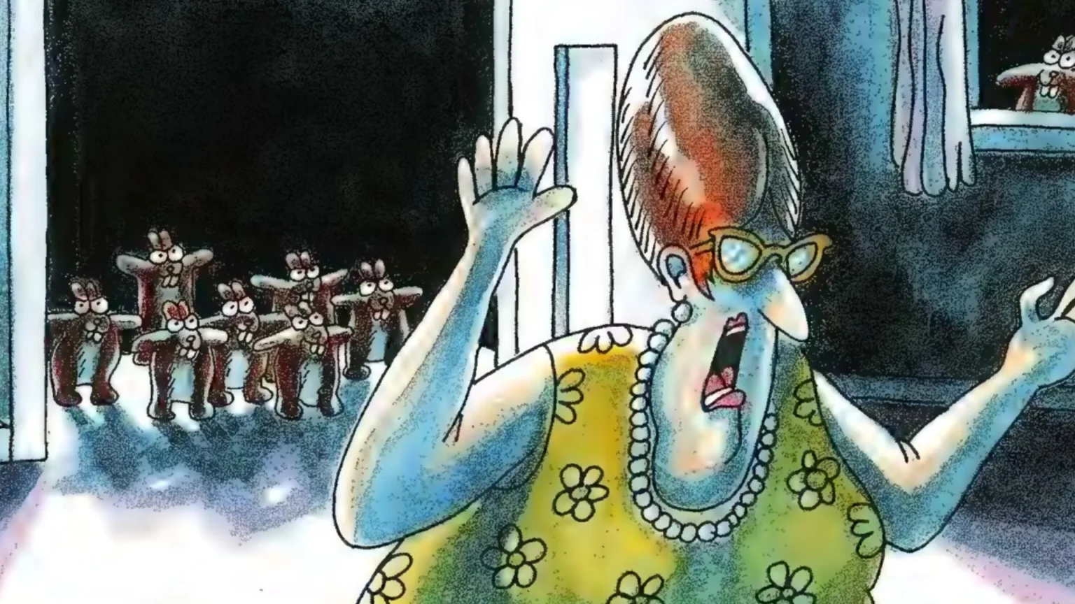 As 10 Tiras de The Far Side que Parecem Cena de Filme de Terror