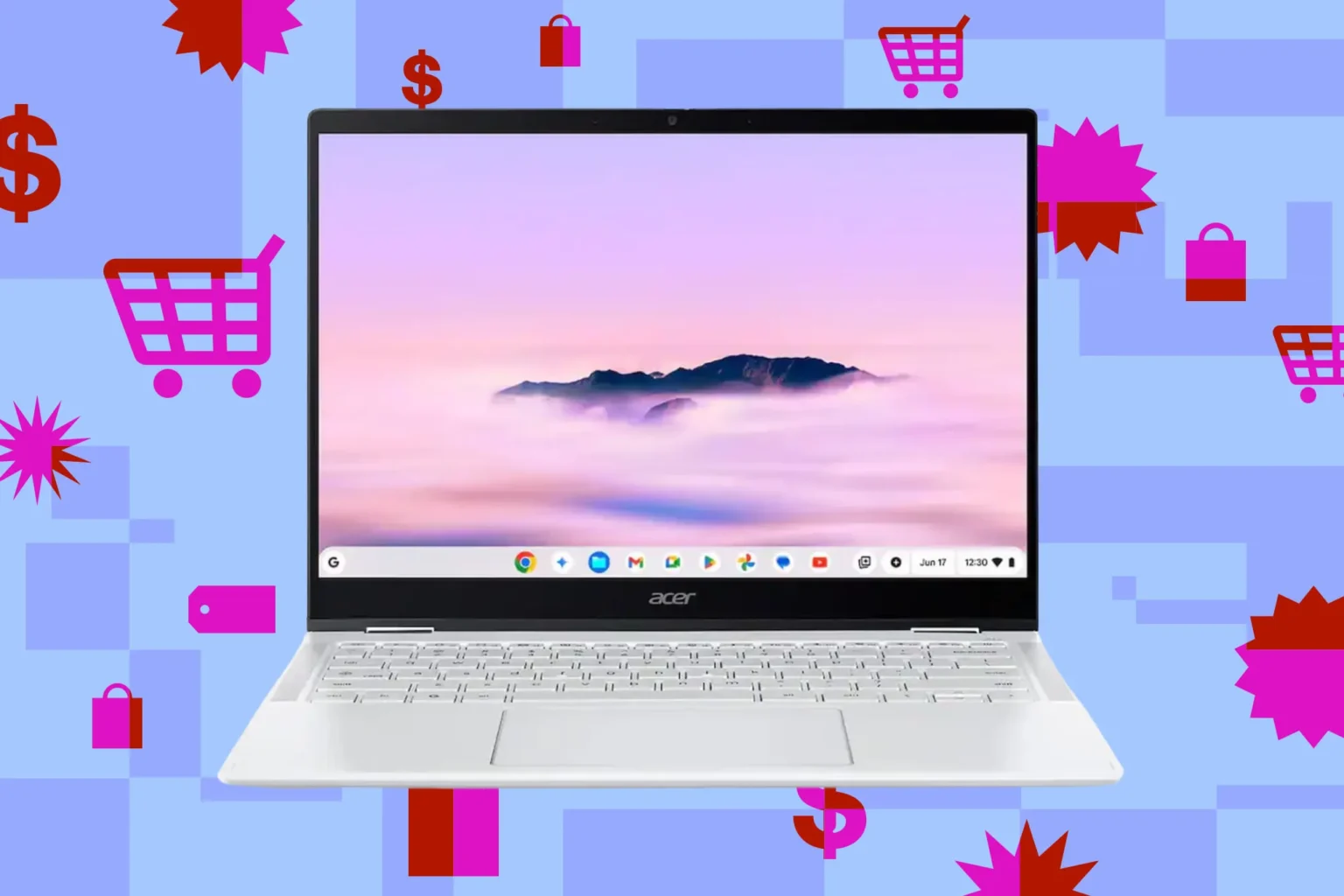 Acer Chromebook Plus Spin 514 com 12GB de RAM fica quase R$ 1.100 mais barato por tempo limitado