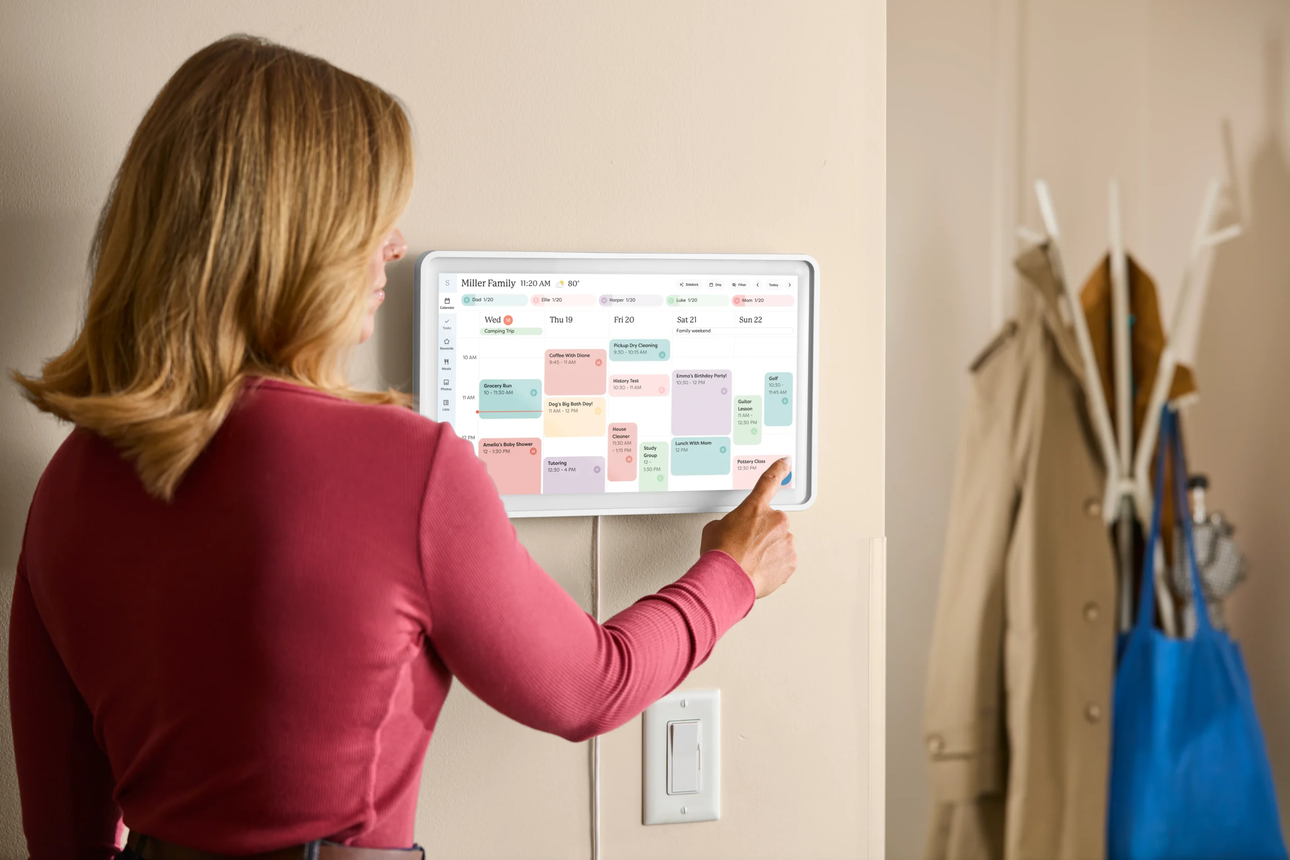 Calendários inteligentes Skylight têm descontos de até US$ 90 na promoção de volta às aulas