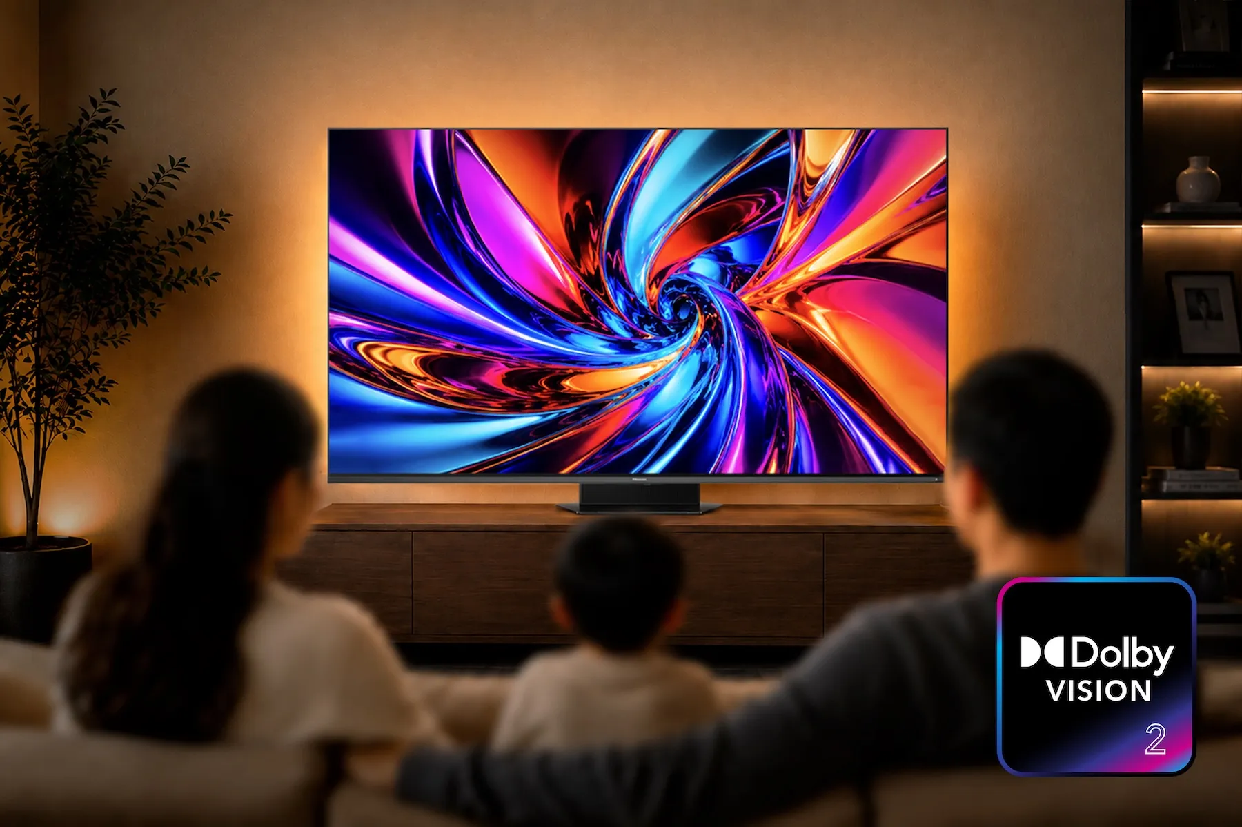 Novas TVs Hisense serão as primeiras a receber a tecnologia Dolby Vision 2 em 2026