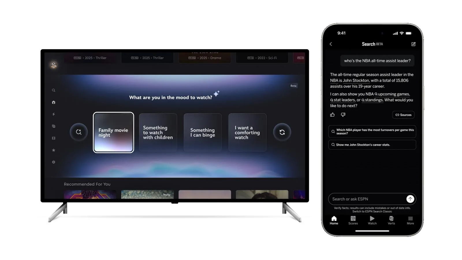 Disney Plus testa nova ferramenta de busca com inteligência artificial