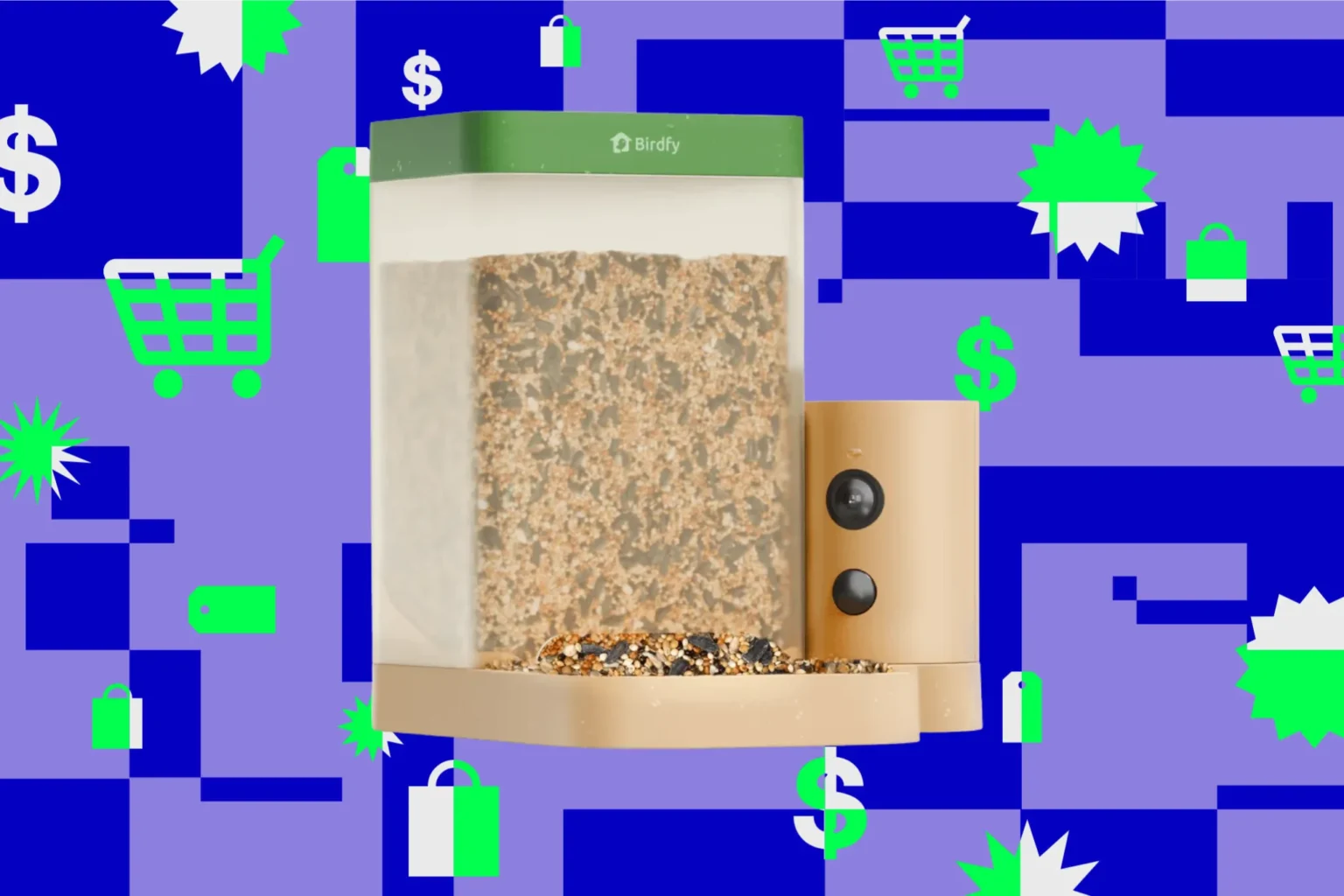 Alimentador inteligente Birdfy Feeder Rookie está à venda por R$ 300 com desconto de 50%