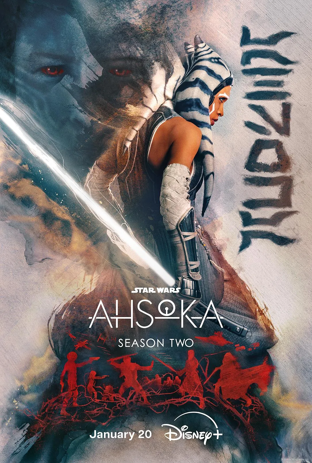 Star Wars: Ahsoka temporada 2 e Starfighter são antecipados no evento D23