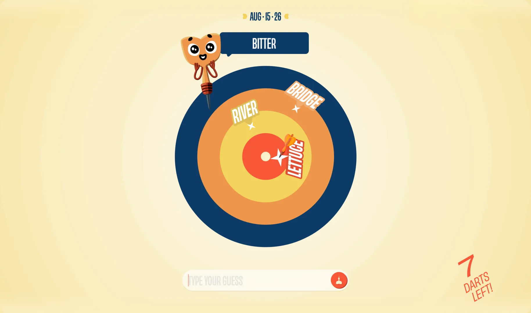 The Game Band lança Dartwords, um novo jogo de palavras diário com pegada divertida