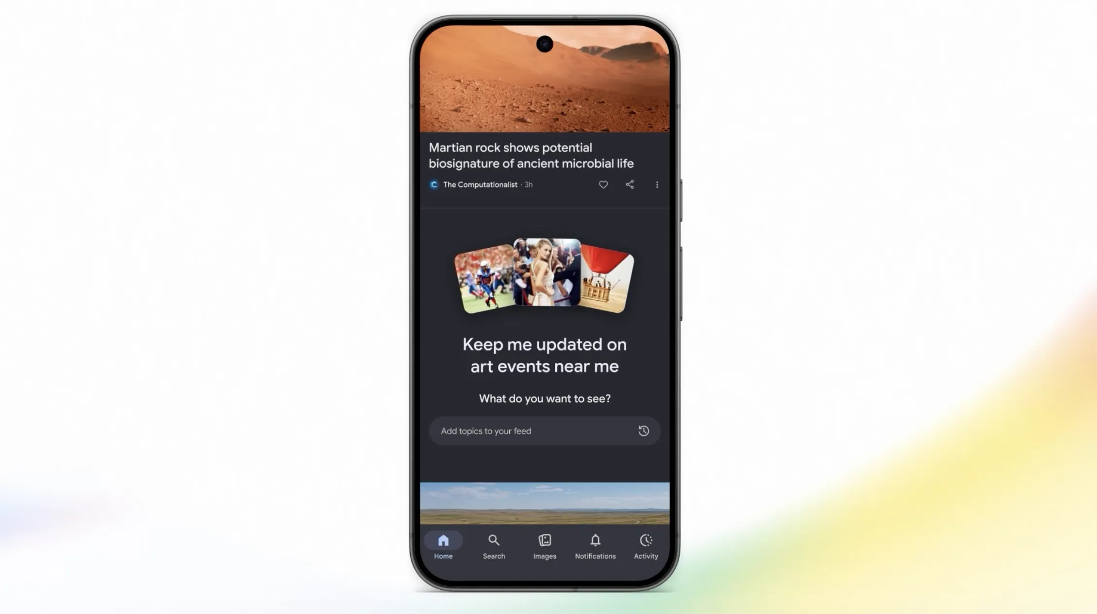 Google Discover ganha feed personalizado com inteligência artificial via chatbot
