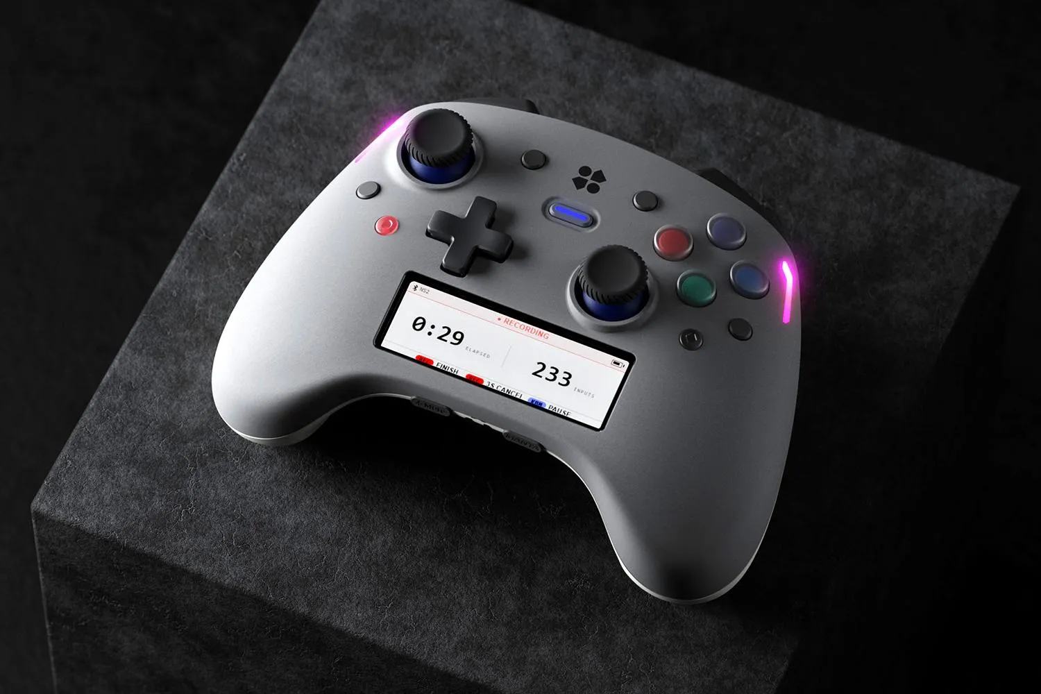 Genki lança controle personalizável com tela grande e botões ajustáveis